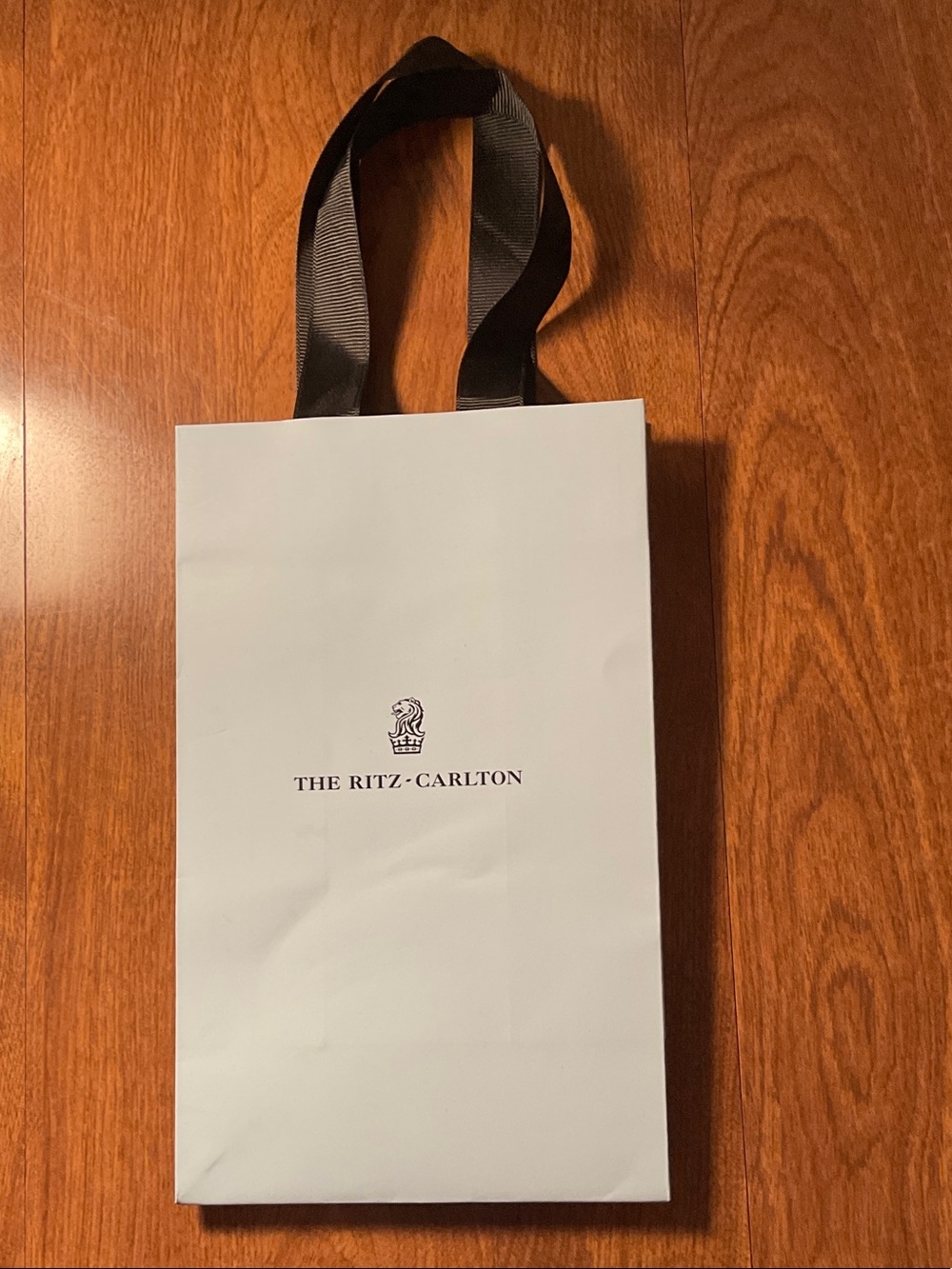 The Ritz-Carlton gift bag